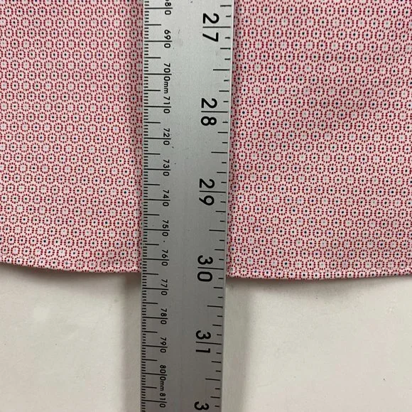 NWT Tommy Hilfiger CoolMax Slim Fit Stretch Shirt Mens Small 14.5  32/33 Red - Picture 9 of 12